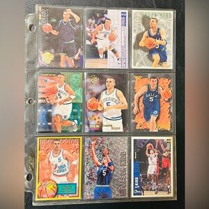 Jason Kidd NBA Collector’s Cards (Lot of 9) - VGC JK3